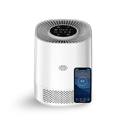 跨境新款空气净化器 PJ06家用桌面台式触控wifi智能空气净化器图4