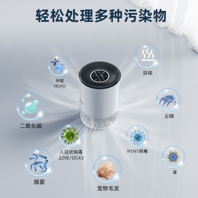 新品空气净化器 家用智能APP控制除甲醛除异味PM2.5空 气净化器图3