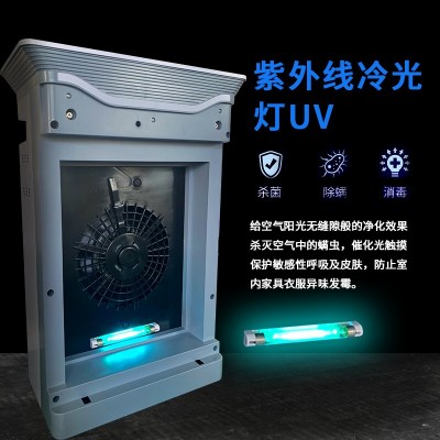 智能紫外线空气净化器家用负离子UV智能净化器 批发礼品代发图2