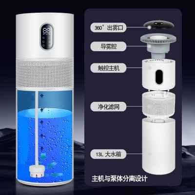净化加湿器落地式大容量超声波加湿机家用办公室工业雾化跨境货源图2