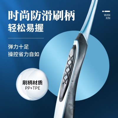 高级软毛牙刷高密螺旋刷丝独立包装成人家用抑菌美白护龈情侣牙刷图5
