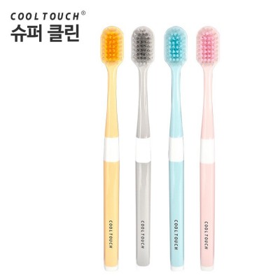COBOR可贝尔COOL TOUCH宽·酷儿日韩系清新四色成人软毛牙刷图4