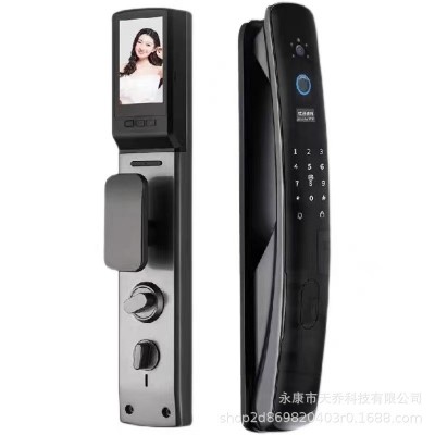 全自动指纹锁东方4号可视猫眼监控WiFi远程家用防盗电子智能门锁图5