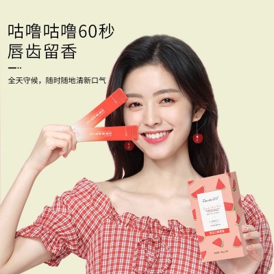 正彩水果味漱口水批发口气清新漱口水盒装牙龈口腔便捷护 理漱口液图4