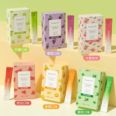 正彩水果味漱口水批发口气清新漱口水盒装牙龈口腔便捷护 理漱口液图3