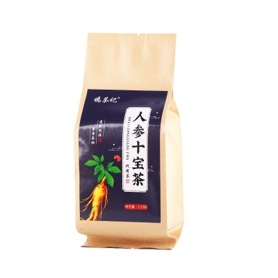 人参十宝茶 人参黄精桑葚男人肾五宝茶袋泡茶批发 花草茶 源头厂家图4