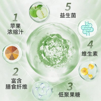 定制益生元苹果醋纤维饮品贴牌代工 植物膳食纤维果蔬汁oem厂家图3