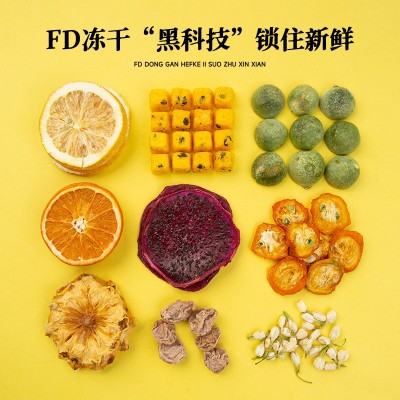 批发水果茶 水果干香橙百香果茶青桔茉莉花柠檬茶学生冻干花果茶图2
