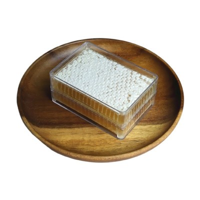 【农家自产】荆条蜂巢蜜250g成熟原蜜巢蜜蜂蜜土特产批发代理图3