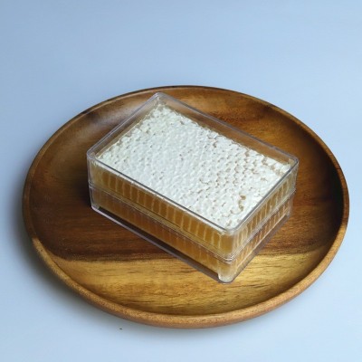 【农家自产】荆条蜂巢蜜250g成熟原蜜巢蜜蜂蜜土特产批发代理图2