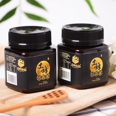 258g野生纯正土蜂蜜批发农家自产百花蜜正品成熟结晶蜂蜜批发厂家图2