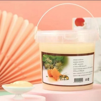 俄罗斯进口蜂蜜 蜂蜜椴树原蜜椴树蜜1250g小罐装一件代发图3