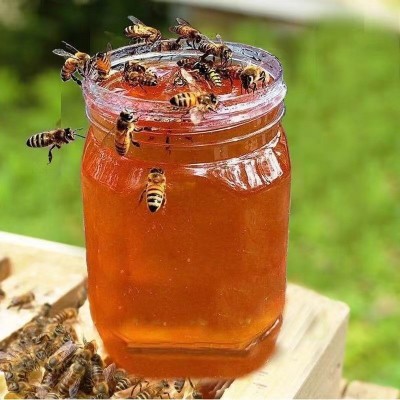 蜂蜜土蜂蜜农家自产百花蜜500g洋槐椴树蜜图5