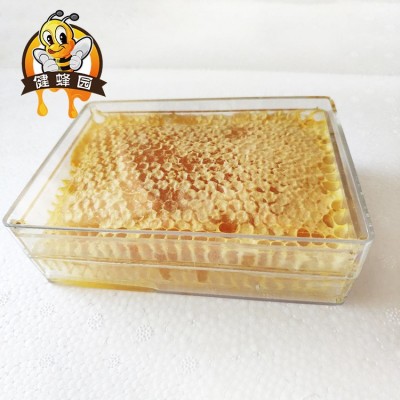 大量批发荆条蜂巢蜜农家自产土蜂蜜山花巢蜜500g图4