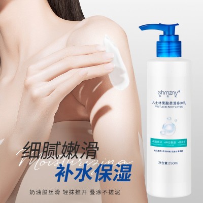 韩姿妮新款凡士林果酸柔润身体乳秋冬补水保湿滋润身体润肤乳厂家图3