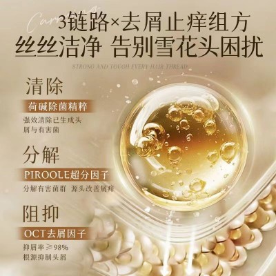 白茶洗发水一件起批正品去屑控油香水味持久留香沐浴露套 装洗头膏图2