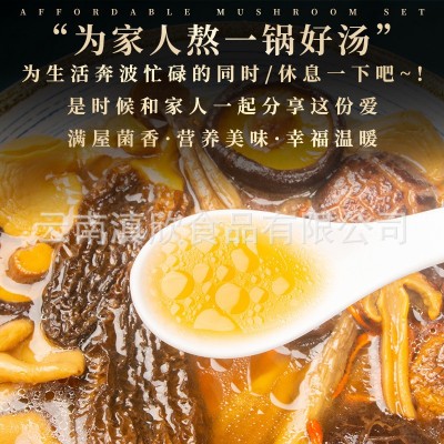 云南特产七彩菌汤包松茸菌菇汤料包羊肚菌汤包农副产品干货食用菌图2