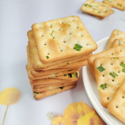 永丽佳香葱苏打饼500g零食咸味牛轧糖饼干手工diy牛扎饼原材图3