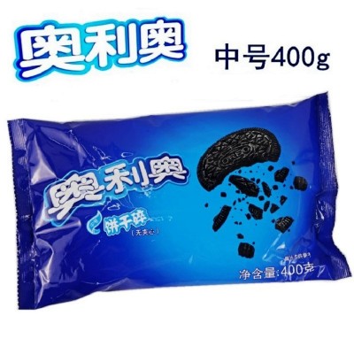 奥利奥中号饼干碎 中号无夹心饼干碎400g 可开票提供资料烘焙原料图2