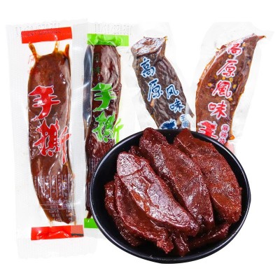 四川风味手撕鸭肉零食景区特产食品小吃牛肉干批发风干手撕牛肉图4