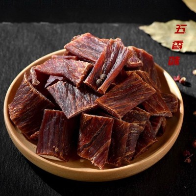 风干猪肉 手撕麻辣猪肉干休闲零食非牛肉干景区特产店展会厂家货图2