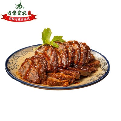 首菜首家内蒙古酱牛肉150g批发卤味熟食五香卤牛肉腱子肉即食牛肉图5