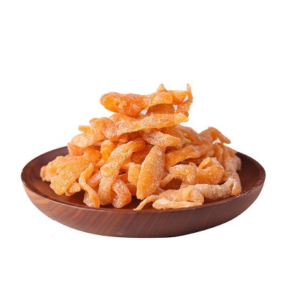 陈皮条 酸甜甘陈皮丁散装盐津即食陈皮可水泡配茶佳品 橘皮条图5