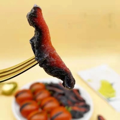 无核乌梅条番茄梅条10斤装酸甜梅肉切果店红心乌梅条网红商用零食图4