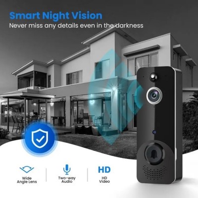 M8智能可视门铃防水WIFI双向对讲移动侦测远程监控家用摄像头现货图4