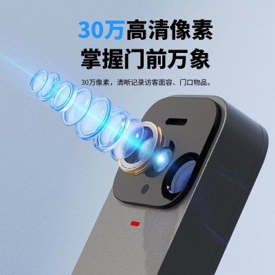 新款X7智能可视门铃家用带显示屏无线对讲高清视频监控跨境爆品图3