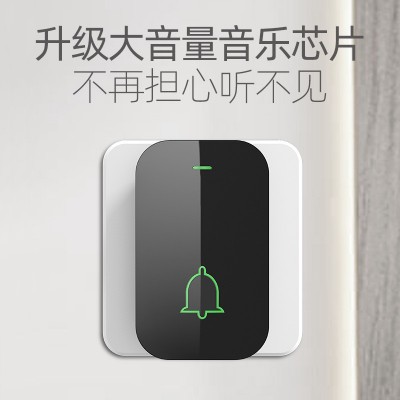 外贸跨境门铃无线家用超远距离防水免打孔大音量智能电子门玲图2