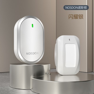 欢迎光临感应门铃远距离店铺进门分体式迎宾器报警器语音提示器图4