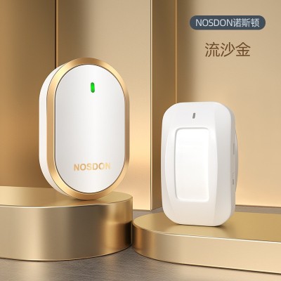 欢迎光临感应门铃远距离店铺进门分体式迎宾器报警器语音提示器图3