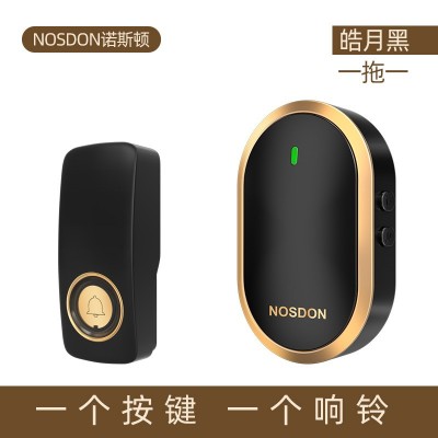 诺斯顿门铃无线自发电家用防水超远距离一拖二智能遥控老人呼叫器图2