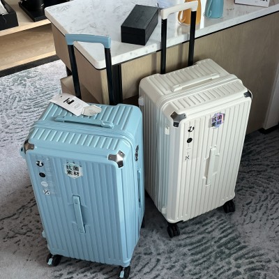 出口外贸超大容量五轮拉杆箱抗菌素材行李箱托运旅行箱学生密码箱图2