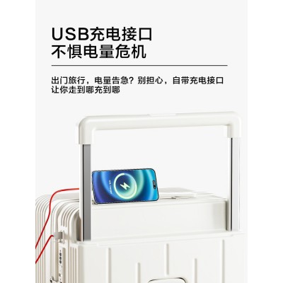 拉杆箱大容量行李箱新款学生密码结实耐用旅行箱多功能静音万向轮图3