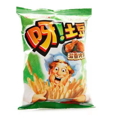 好丽友呀土豆40g*32包整箱学生儿童薯条小零食休闲膨化食品大礼包图3