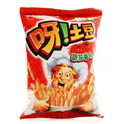 好丽友呀土豆40g*32包整箱学生儿童薯条小零食休闲膨化食品大礼包图5