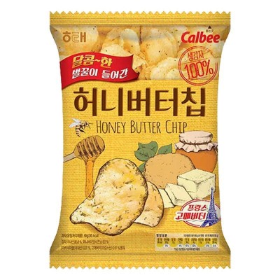 韩国进口calbee海太蜂蜜黄油薯片60g奶酪味土豆片网红零食小吃图5