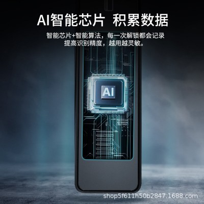 批发跨境指纹识别锁入户门涂鸦远程密码锁木门家用防盗门智能锁图5