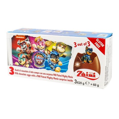 特惠意大利zaini巧克力蛋20g*3枚盒装锡纸玩具糖果零食巧克力图4