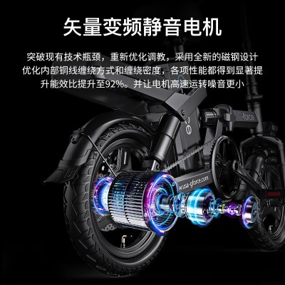 G-force 机甲荣耀折叠电动自行车代驾出口图2