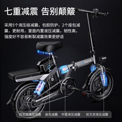 G-force 机甲荣耀折叠电动自行车代驾出口图5