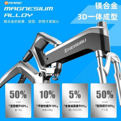 电动车助力电动自行车代步折叠车轻便型20寸变速锂电石墨烯单车男图2