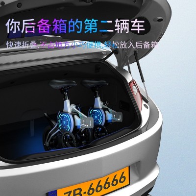 正步新款电动自行车智能APP折叠电动车 小型车代驾助力代步电瓶车图4
