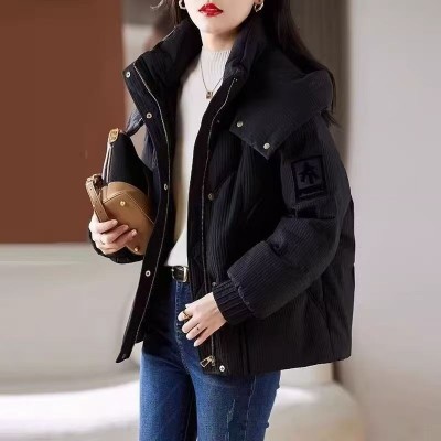 羽绒棉服女短款高级感2024冬季新款时尚棉衣洋气百搭棉袄爆款外套图3