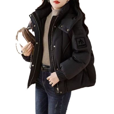 羽绒棉服女短款高级感2024冬季新款时尚棉衣洋气百搭棉袄爆款外套图5
