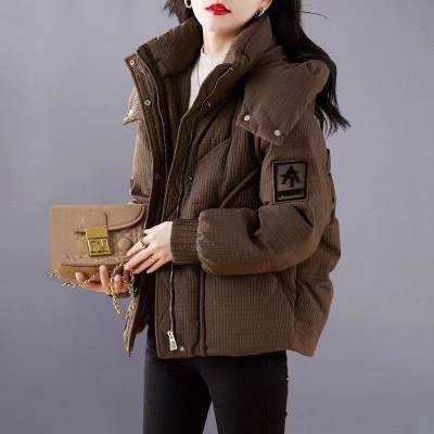 羽绒棉服女短款高级感2024冬季新款时尚棉衣洋气百搭棉袄爆款外套图2