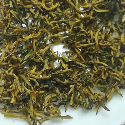 2024年新茶蜜香金骏眉批发武夷山花香黄芽金骏眉茶庄饭店散装红茶图2