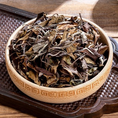 批发高山老白茶枣香蜜韵2019老寿眉茶叶白茶散茶礼盒装批发源头图4
